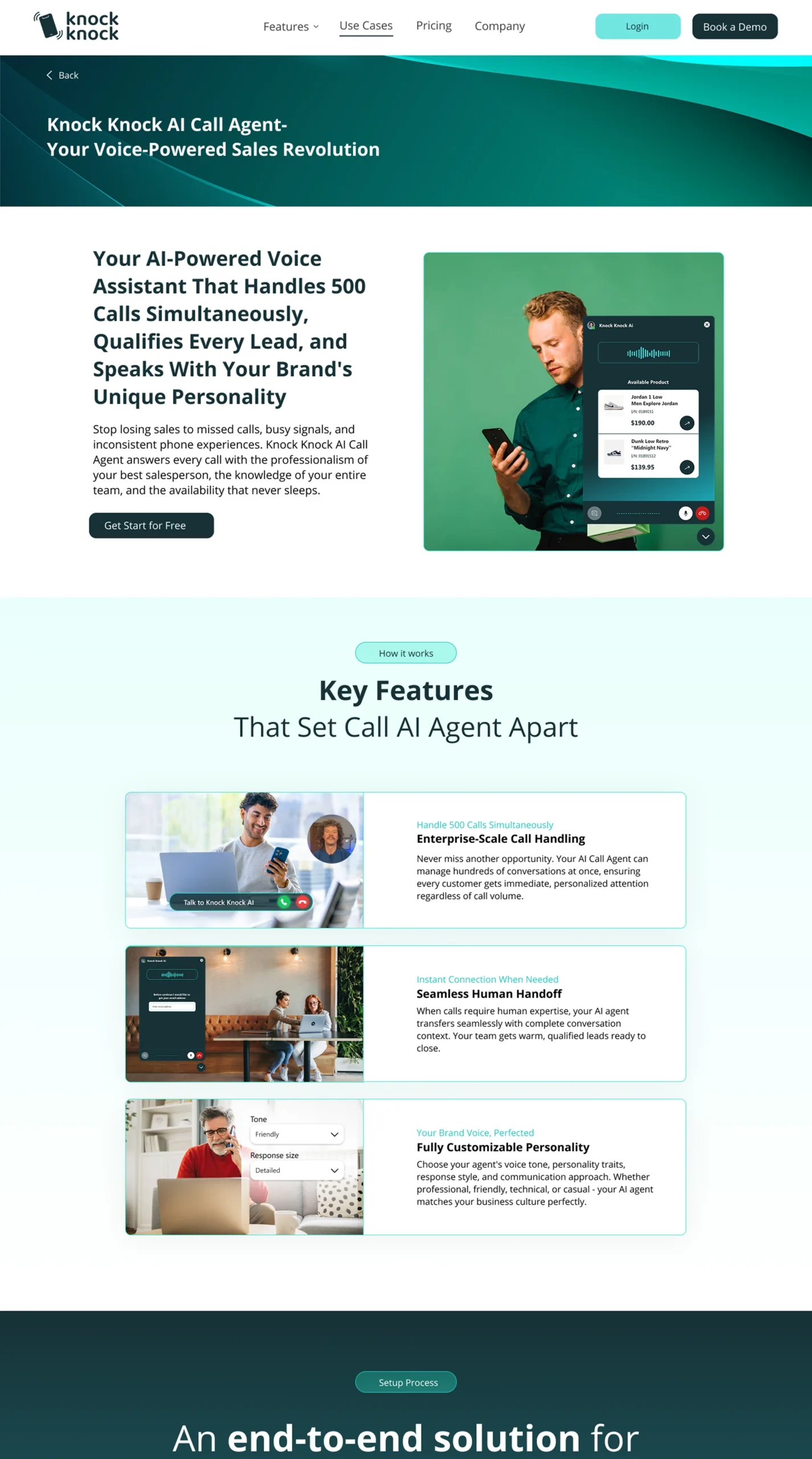 Knock Knock App Result