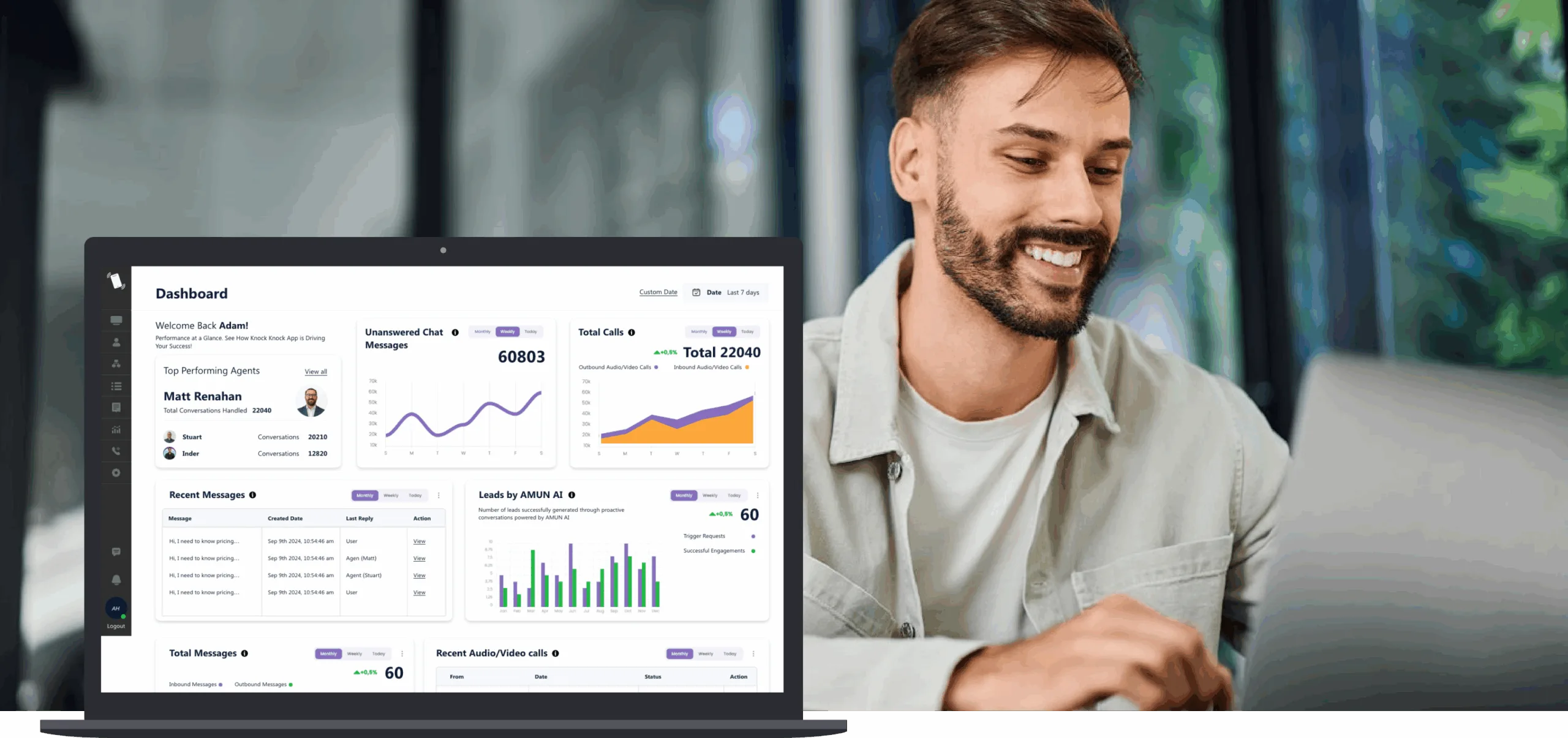 Knock Knock App Reporting