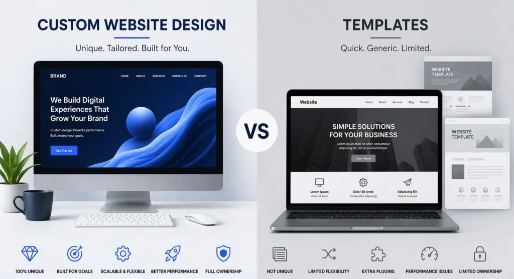 Custom Website Design vs Templates: Which Is Better in NZ?