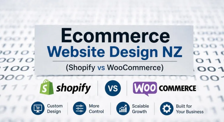 Ecommerce Website Design NZ: Shopify vs WooCommerce