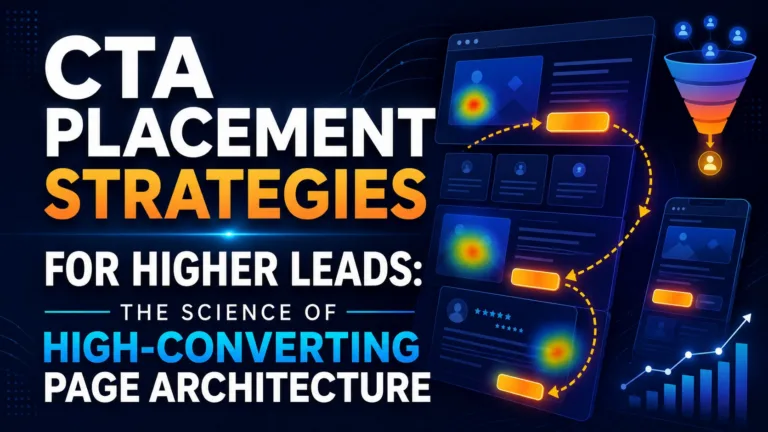 CTA Placement Strategies for Higher Leads: The Science of High-Converting Page Architecture