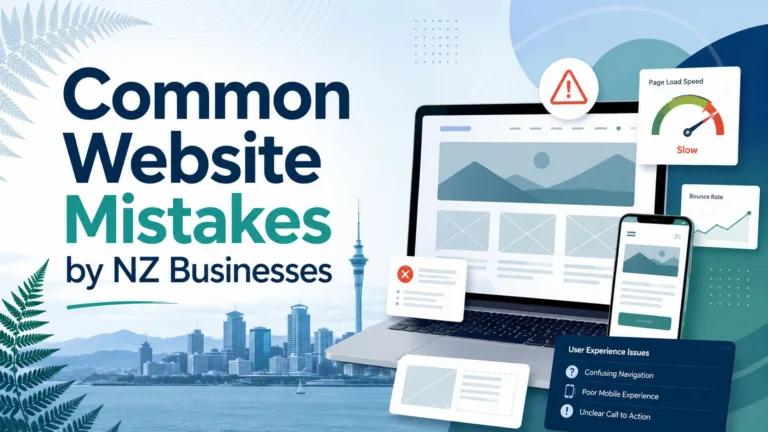 Case Study: Common Website Mistakes by NZ Businesses