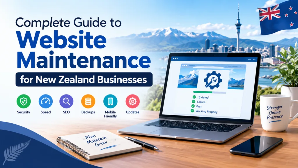 Complete Guide to Website Maintenance for New Zealand Businesses