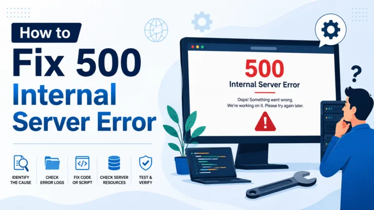 How to Fix 500 Internal Server Error