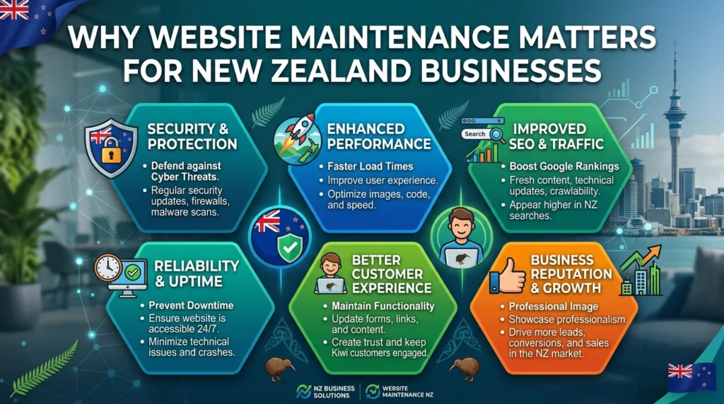 Why Website Maintenance Matters for New Zealand Businesses