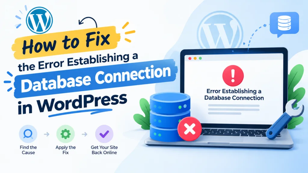 How to Fix the Error Establishing a Database Connection in WordPress